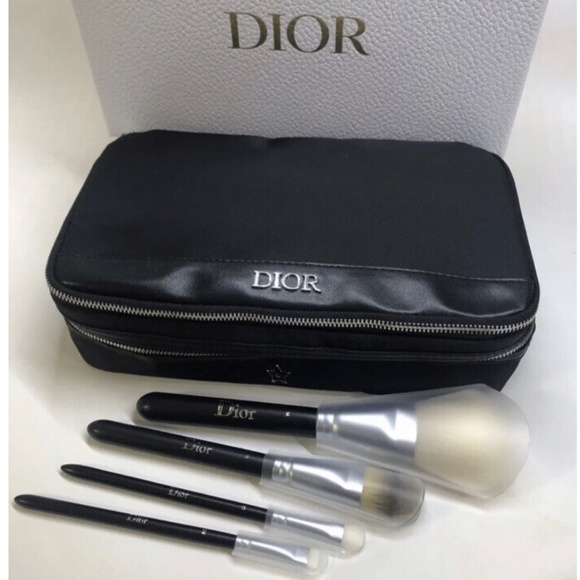 DIOR Backstage Makeup Brush Set in Exclusive Travel Vanity Case NEW BOX - Picture 2 of 15